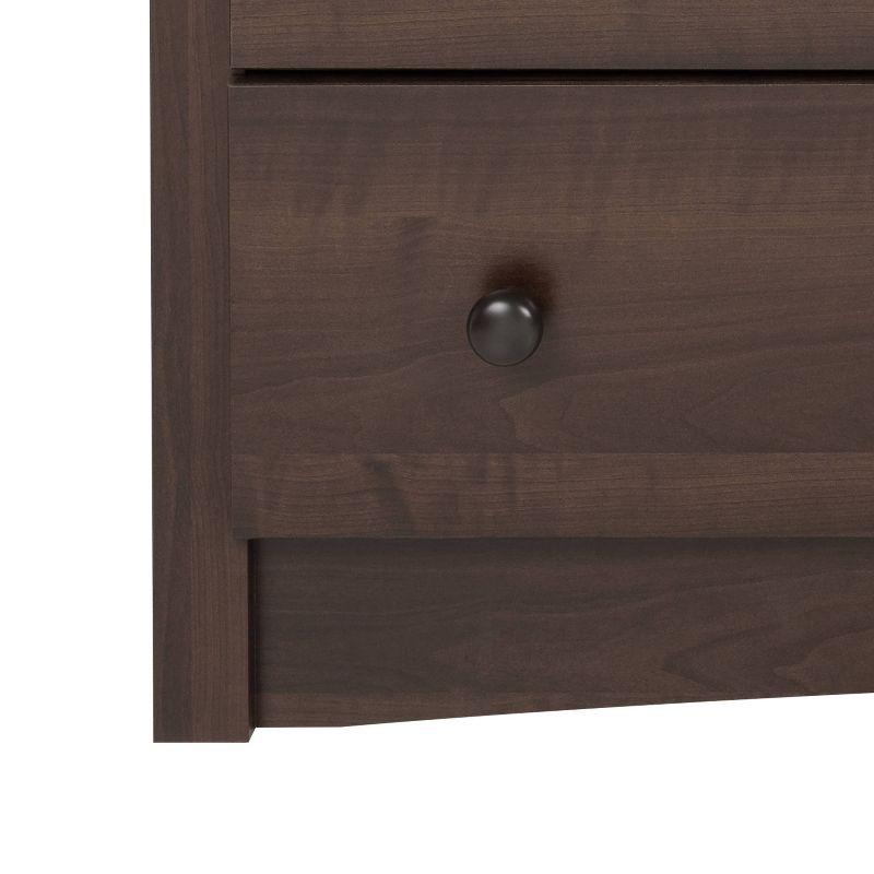 Sonoma 8 Drawer Dresser Espresso - Prepac: Laminated MDF, Metal Hardware, Includes Anti-Tip Kit