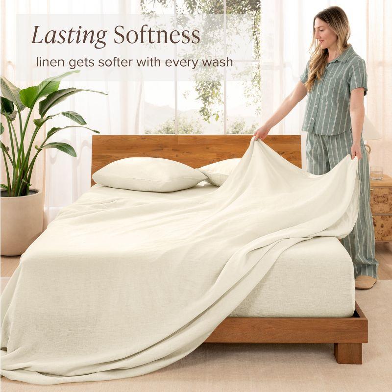 Bare Home Linen Sheet Set