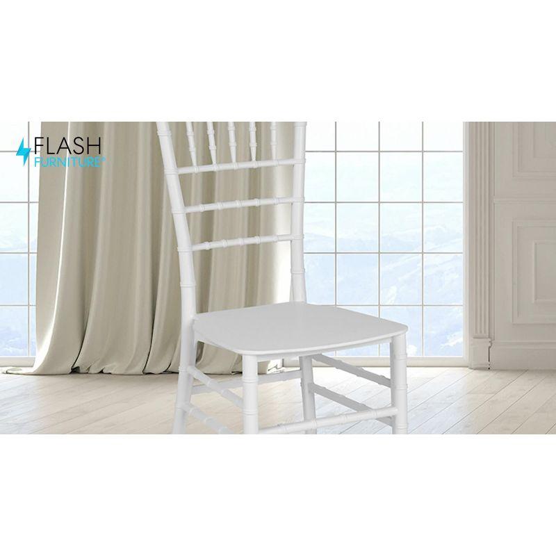 Flash Furniture HERCULES Series Resin Stackable Chiavari Chair