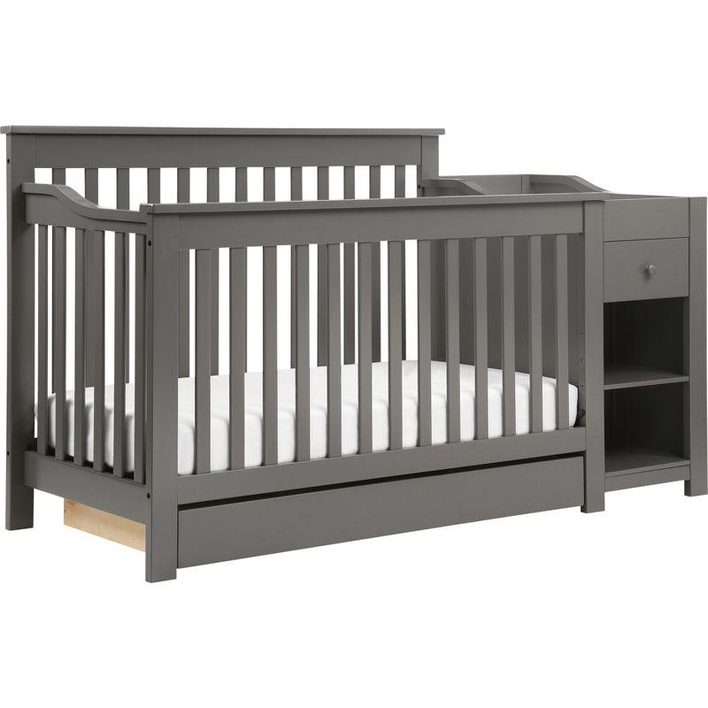 DaVinci Piedmont Slate 4-in-1 Convertible Crib with Changer