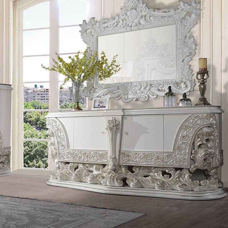 Rosdorf Park Reenan 2-Door Dresser in Antique White