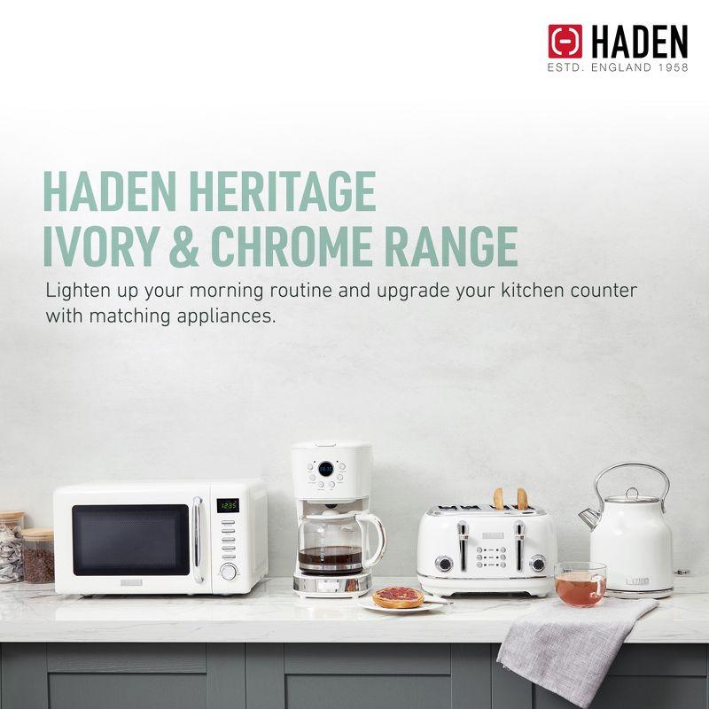 HADEN Ivory Programmable Drip Coffee Maker