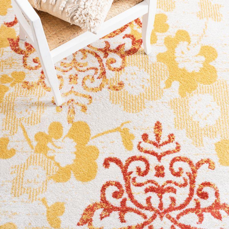 Adirondack ADR114 Machine Made Indoor Area Rug - Grey/Gold - 9'x12' - Safavieh