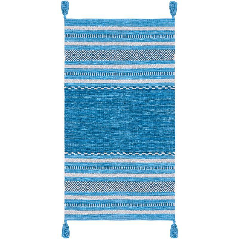Montauk MTK215 Hand Woven Accent Rug - Blue/Grey - 2'3"x4' - Safavieh.