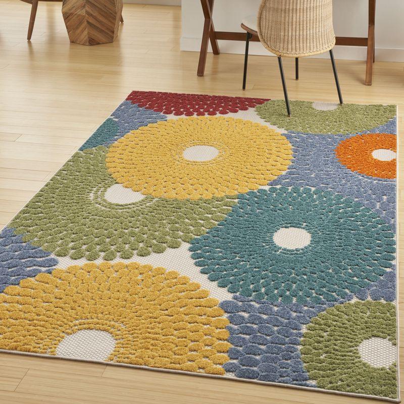 Nourison Aloha Bold Geometric Indoor Outdoor Rug