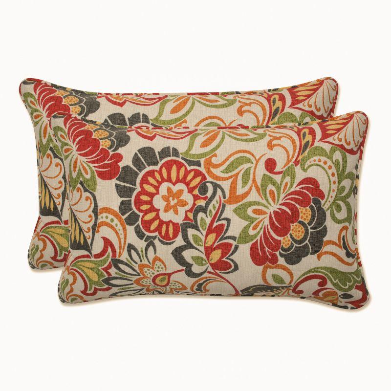 Pillow Perfect Reversible Throw Pillow (Set of 2)