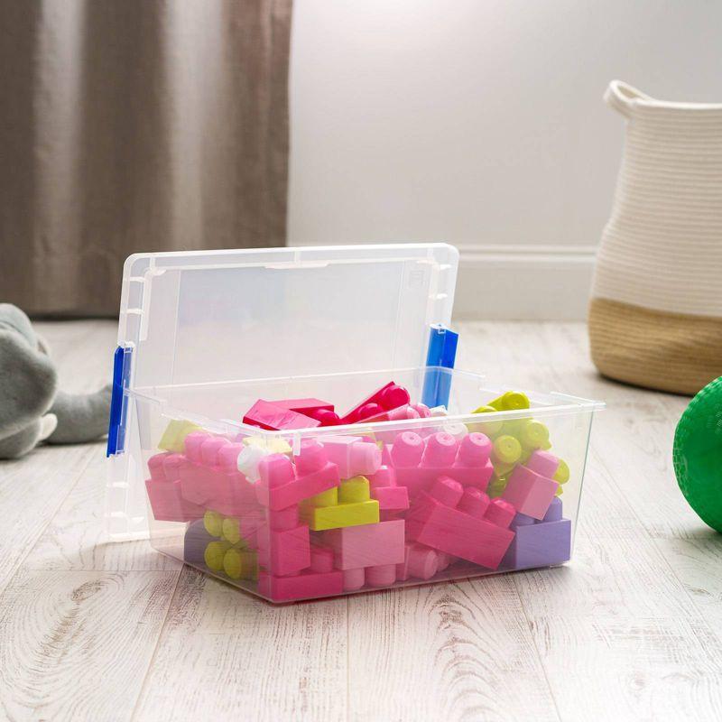 IRIS USA, Inc. IRIS USA, Inc. Plastic Storage Tub & Tote (Set of 4)
