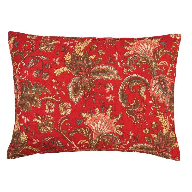 C&F Home 20" x 26" Constantine Cotton Standard Sham - Machine Washable