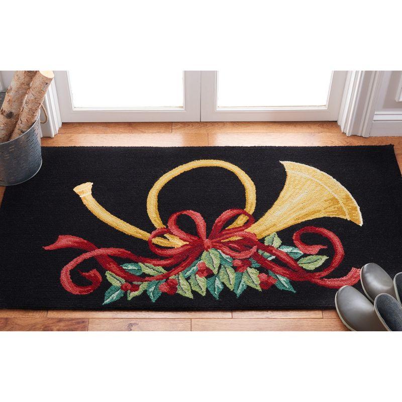 Vintage Posters VP321 Hand Hooked Area Rug  - Safavieh