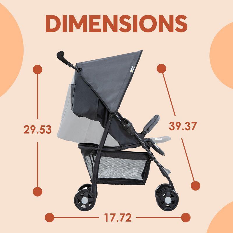 hauck Sport T13 Lightweight Compact Foldable Stroller Pushchair
