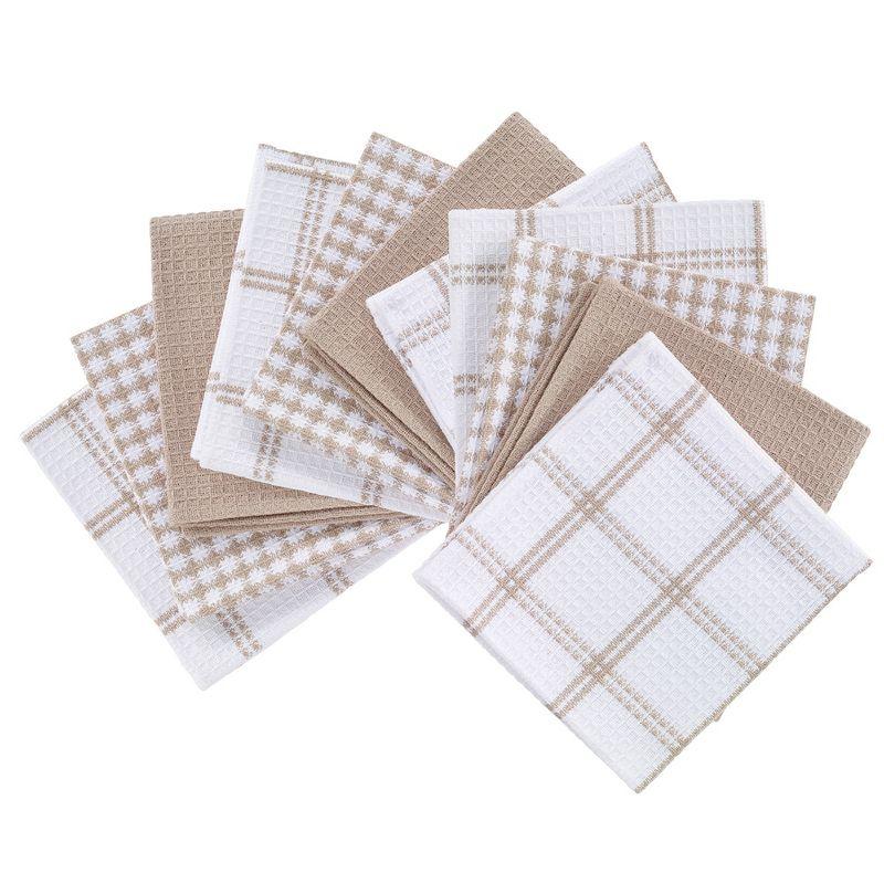 T-fal Flat Waffle Kitchen Dishcloth Set