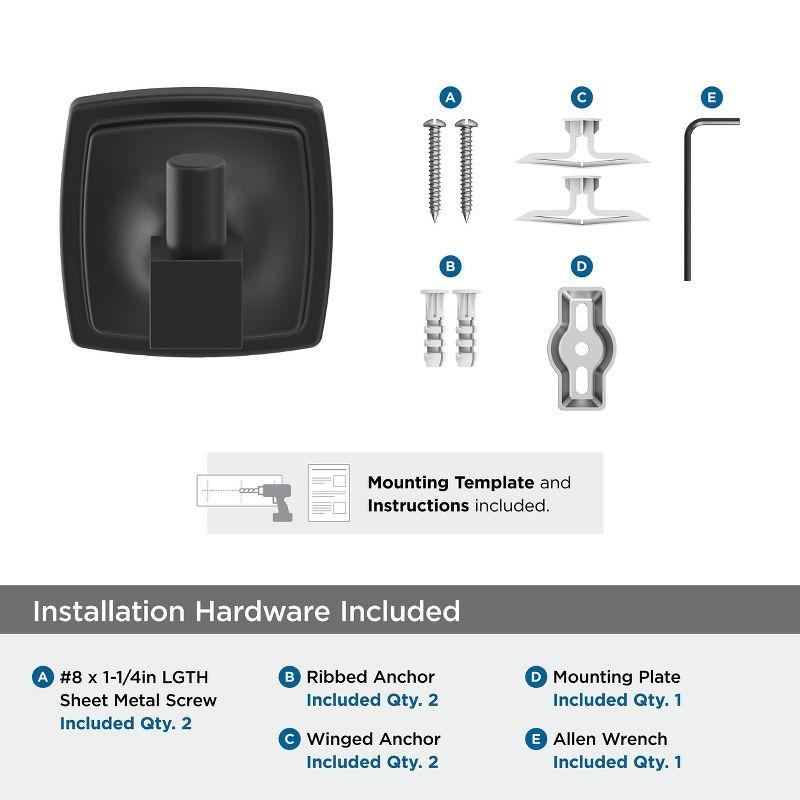 Stature Wall Mounted Robe Hook