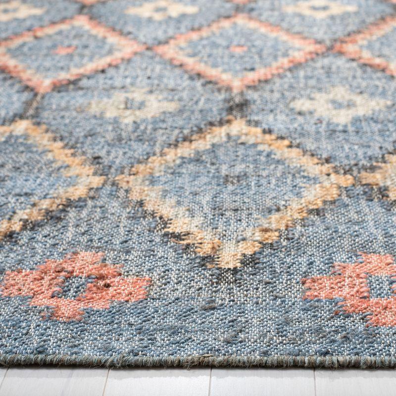 Kilim KLM753 Hand Loomed Area Rug - Charcoal/Gold - 5'x8' - Safavieh.