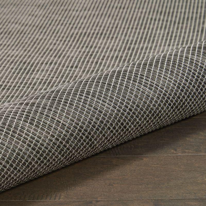 Nourison Positano POS01 Indoor/outdoor Area Rug - Charcoal 7' x 10'