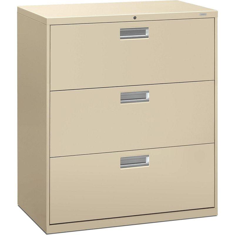 Brigade 600 Series 3-Drawer Vertical Filing Cabinet