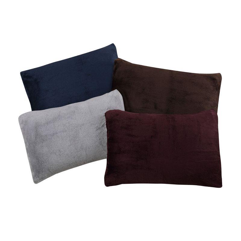 Ultra Plush Reversible Faux Fur and Sherpa 3-Piece Comforter Set