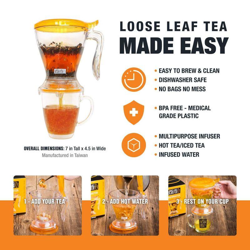 Tiesta Tea - Brewmaster Tea Infuser, 16 oz Steeper for Loose Leaf Tea