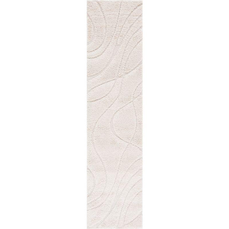 Florida Shag SG471 Power Loomed Area Rug  - Safavieh