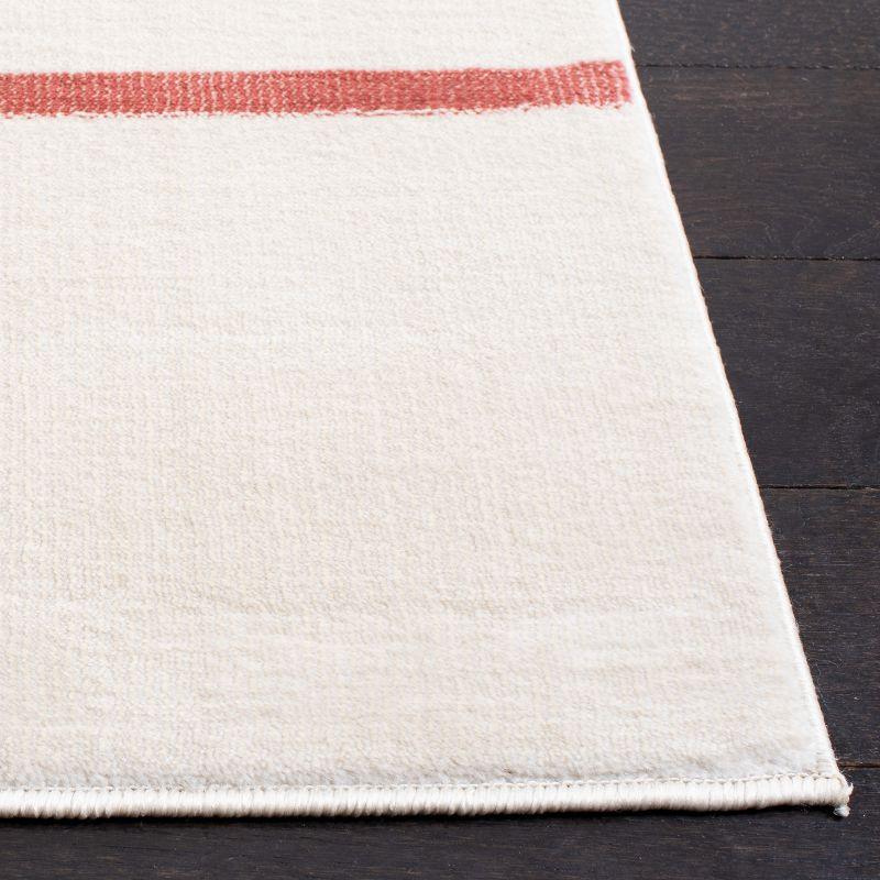 Orwell ORW391 Power Loomed Indoor Area Rug - 9'x12' - Ivory/Rust - Safavieh