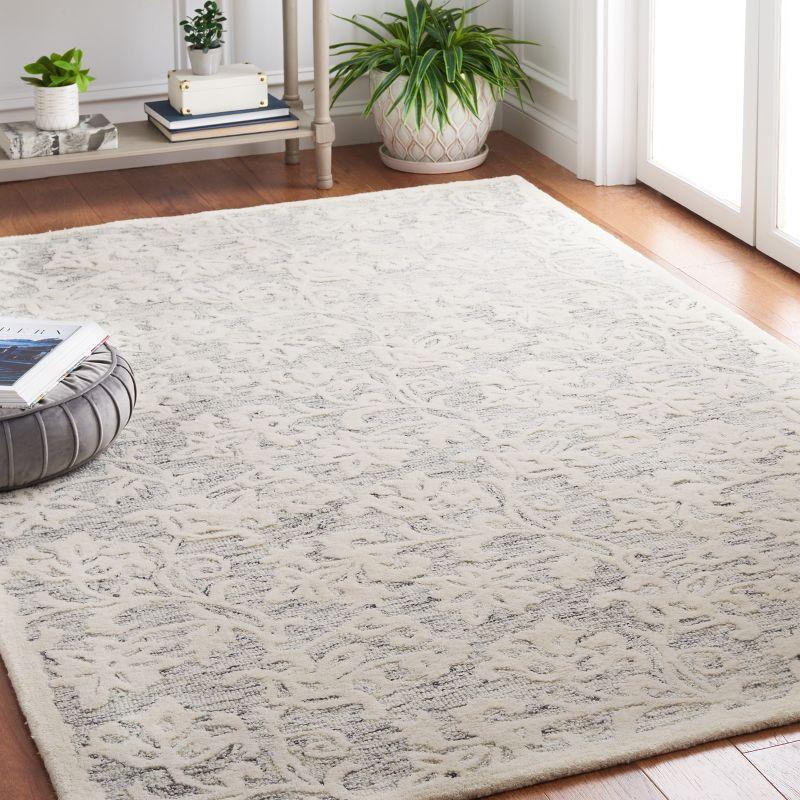 Martha Stewart Rugs Msr Metro Martha Stewart Hand Tufted Wool Pile Floral Rug