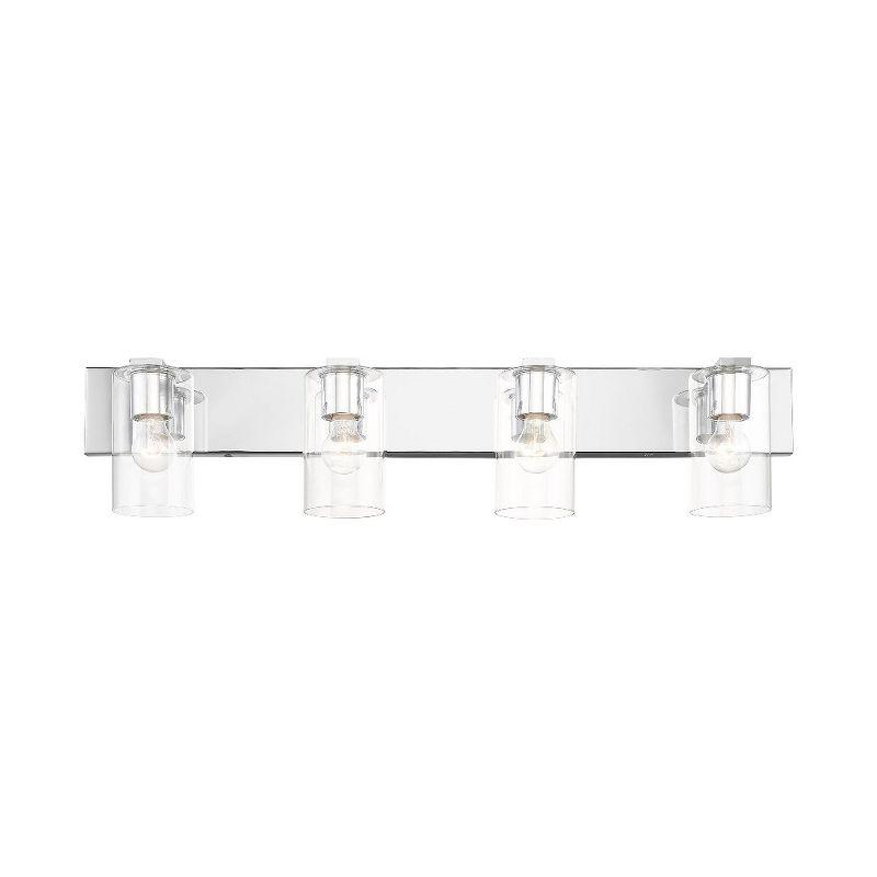 Livex Lighting Zurich 4 - Light Vanity in  Polished Chrome