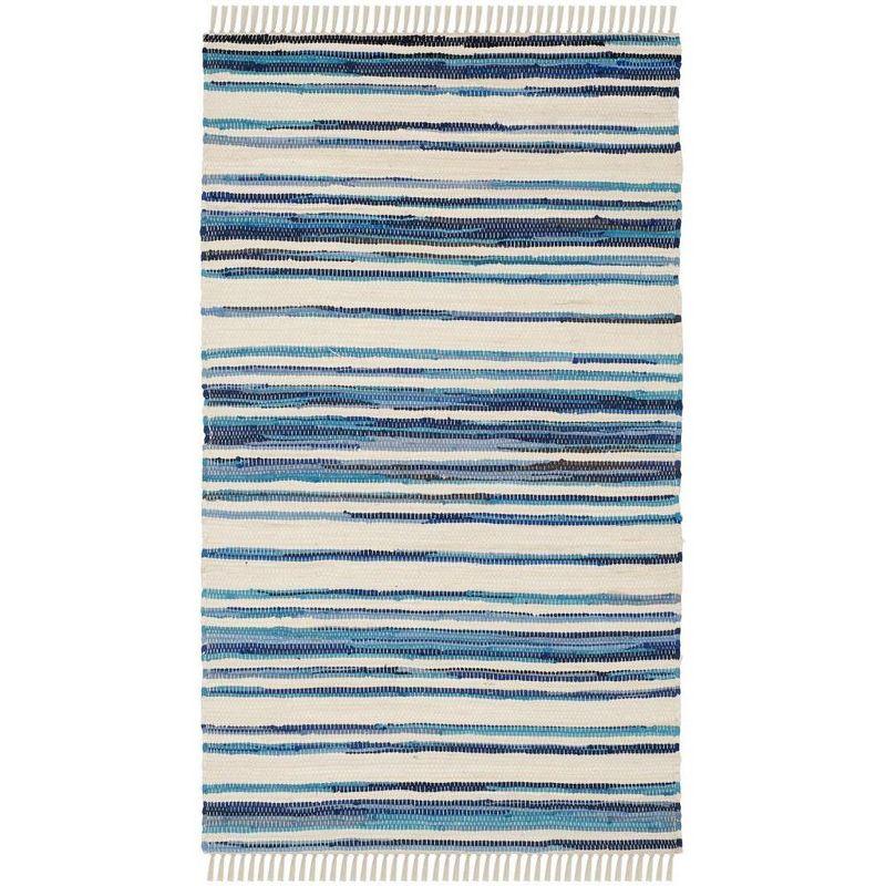 Rag Area Rug RAR126 Hand Woven Area Rug  - Safavieh