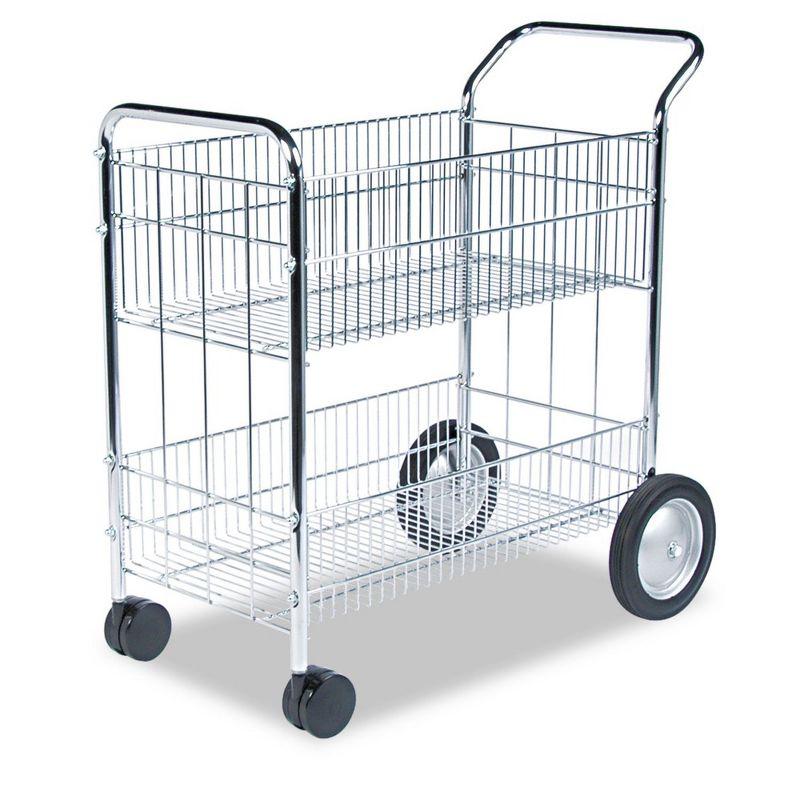 39.5'' H x 21.5'' W File Cart with Wheels