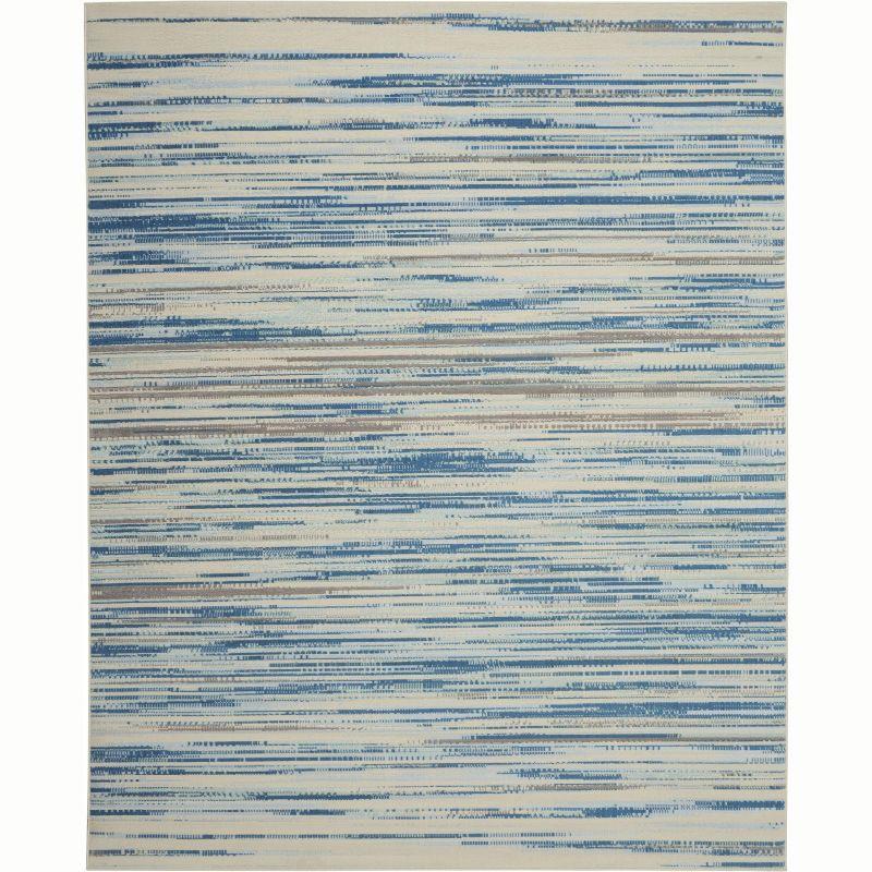 Nourison Jubilant Contemporary Stripes Area Rug