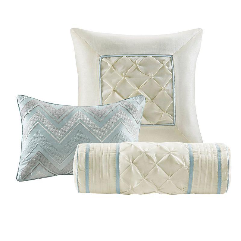 Madison Park Laurel 7 Piece Tufted Comforter Set