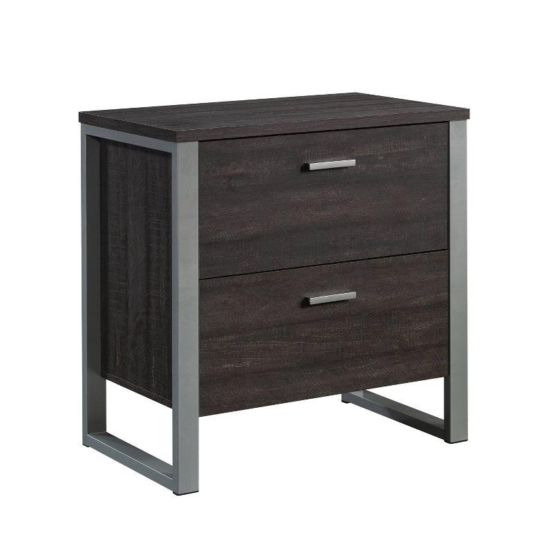 Sauder Rock Glen 2 Drawer File Cabinet Blade Walnut