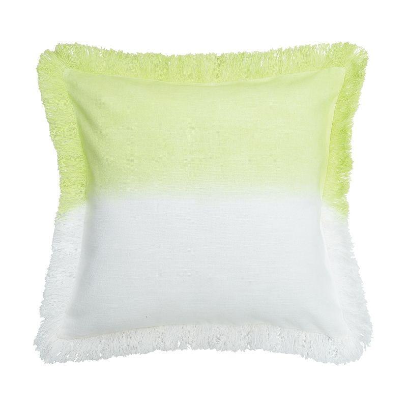 carol & frank Aster Ombre Cotton Blend Throw Pillow