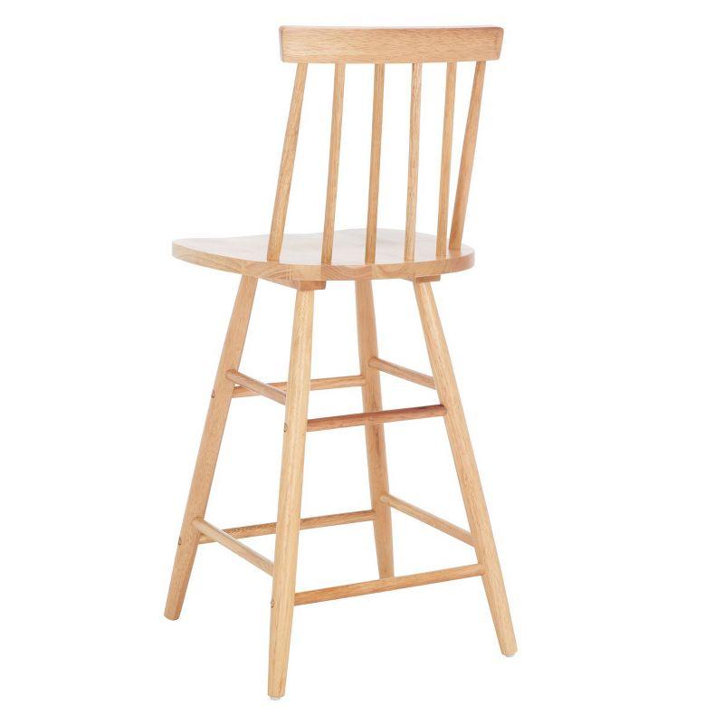 May Wood Counter Stool  - Safavieh