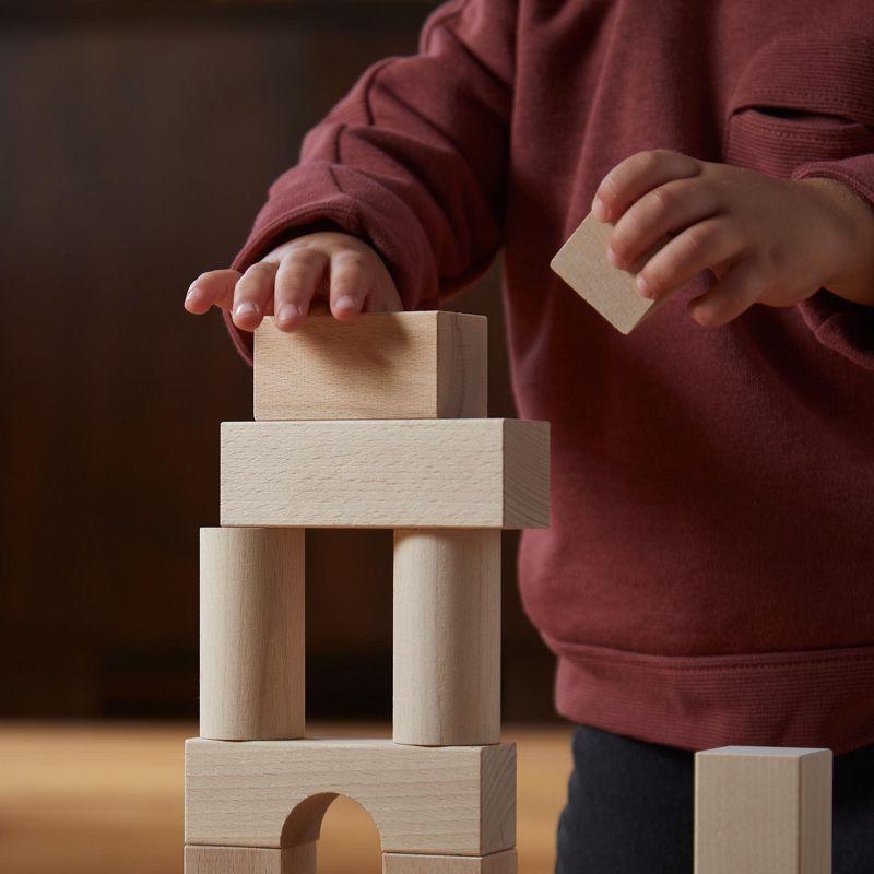 HABA Basic Building Blocks 102 Piece Extra Large Wooden Starter Set (Made in Germany)