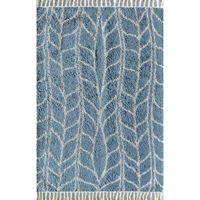 Bennett Geometric Sky Vine Area Rug