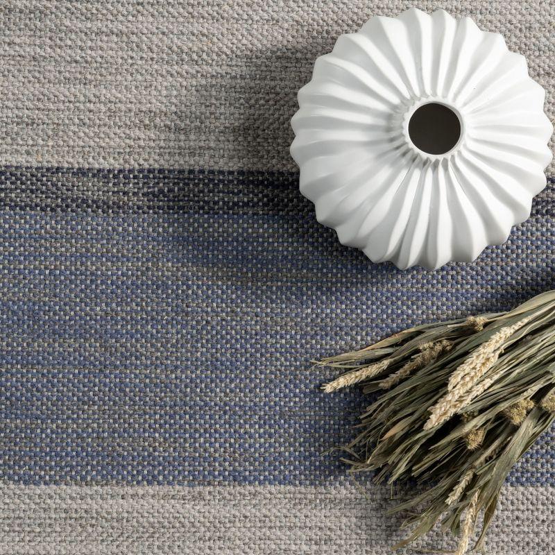 Hurley Plaid Wool Area Rug