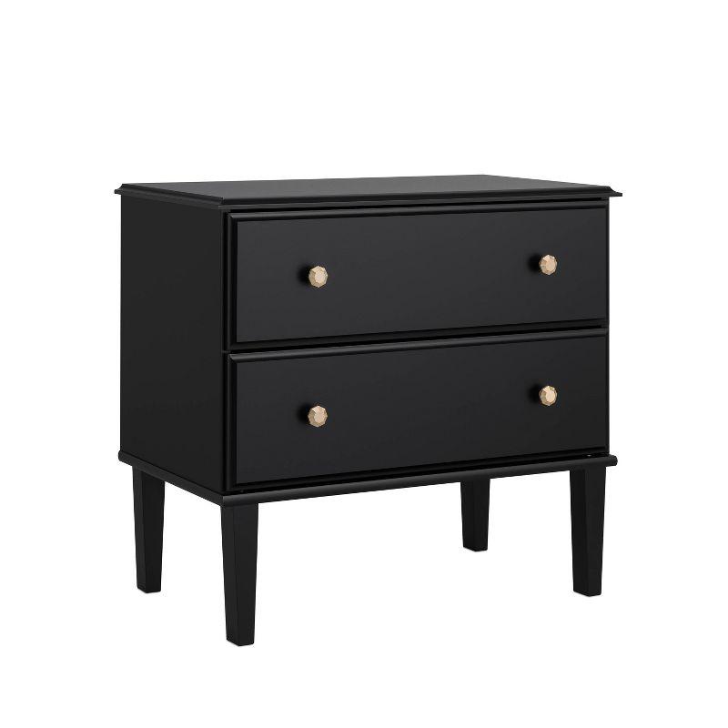 Lux 2 Drawer 16"D x 27.75"W x 25"H Nightstand