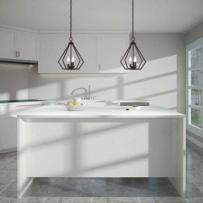 Livex Lighting Prism 3 - Light Chandelier in  Bronze