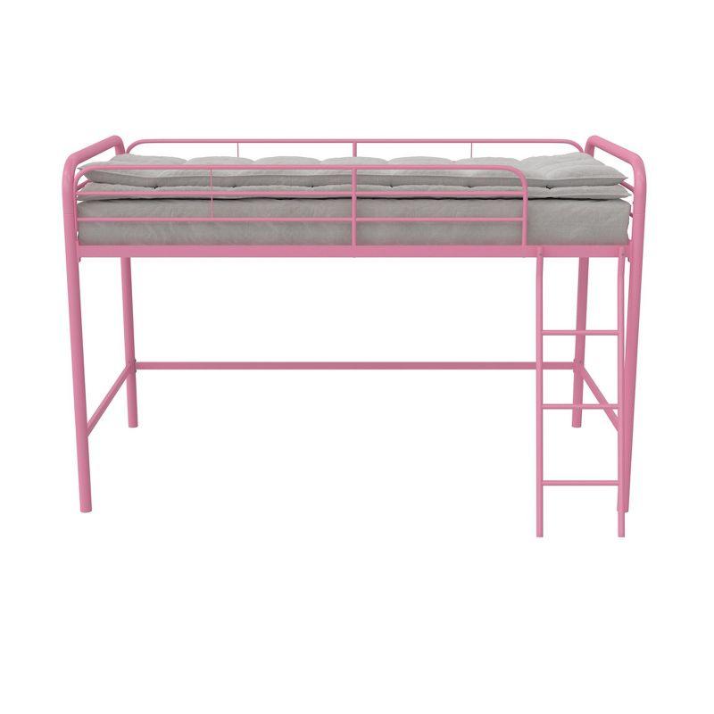 DHP Jett Junior Twin Metal Loft Bed