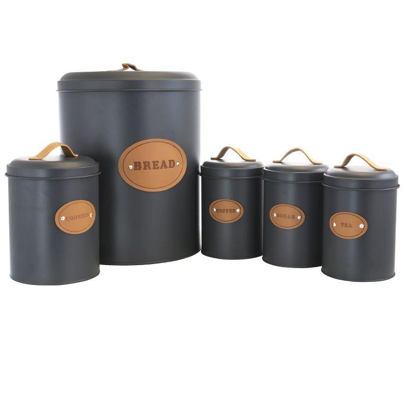 Metal Canister - Set of 5