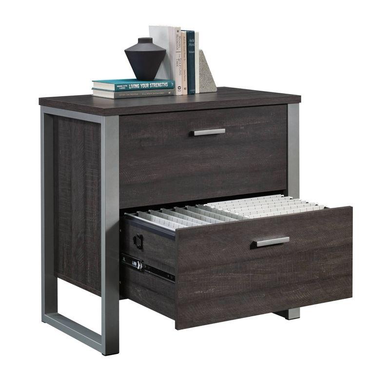 Sauder Rock Glen 2 Drawer File Cabinet Blade Walnut