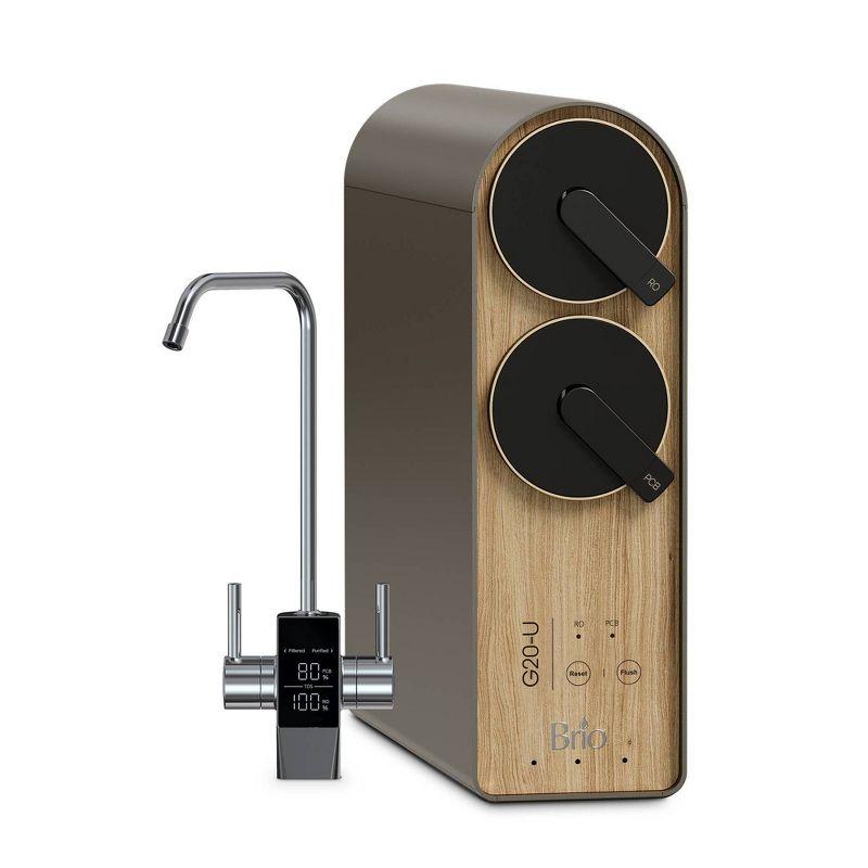 BRIO Tankless Commercial Reverse Osmosis System 700 GPD Wood
