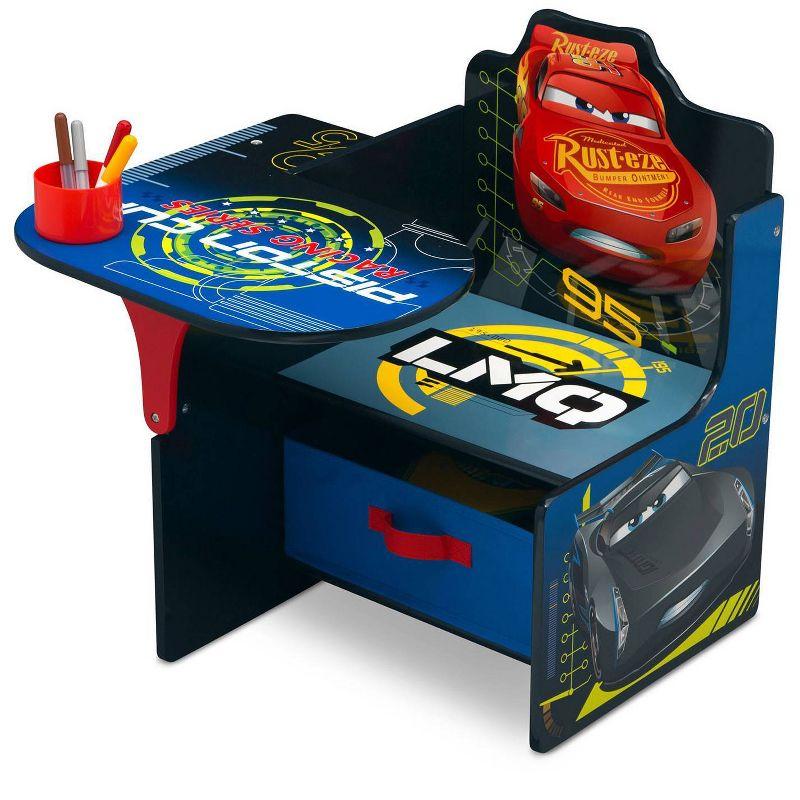 Delta Children Disney/Pixar Cars Kids Chair Desk with Storage Compartment