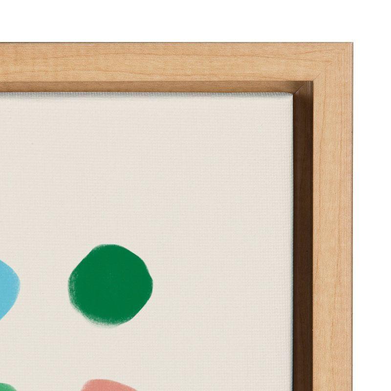 Kate & Laurel All Things Decor (Set of 2) 18"x24" Sylvie Meditation 1 and 2 Framed Canvas Wall Arts by Kelly Knaga Natural