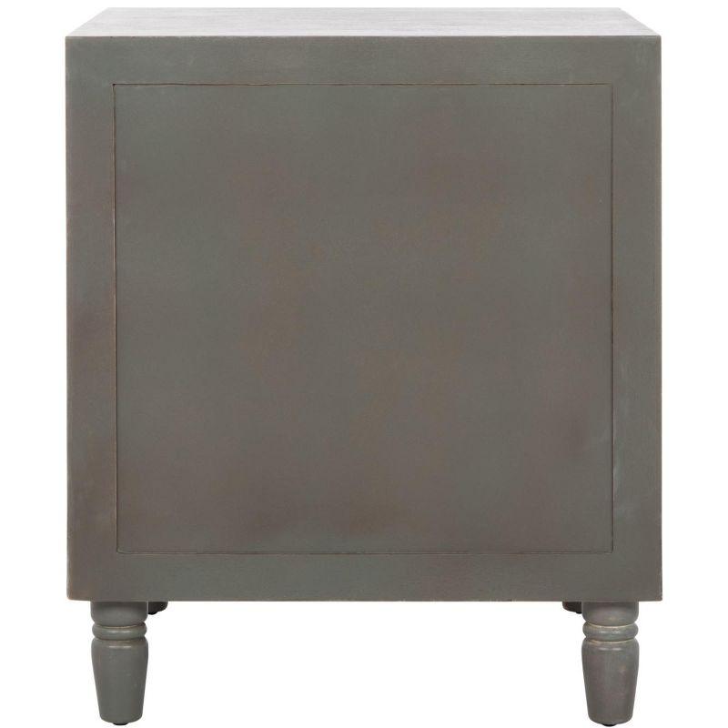 Blaise Nightstand With Storage - AMH6605 - Ash Grey - Safavieh Couture