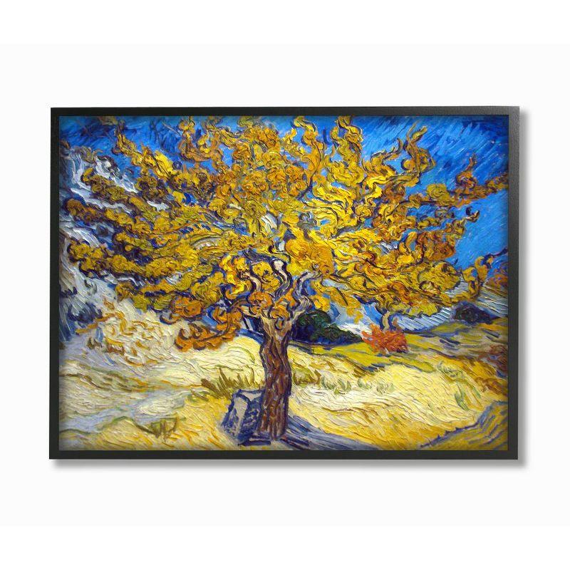 Stupell Industries " Golden Tree Blue Yellow Van Gogh Classical " by Vincent Van Gogh