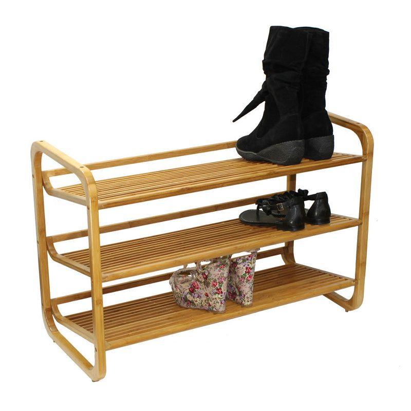 Oceanstar 3 Tier  Shoe Rack