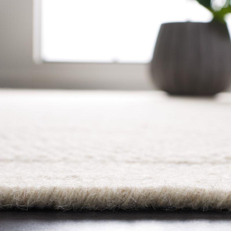 Vermont VRM807 Hand Woven Indoor Area Rug - Ivory - 6'x9' - Safavieh
