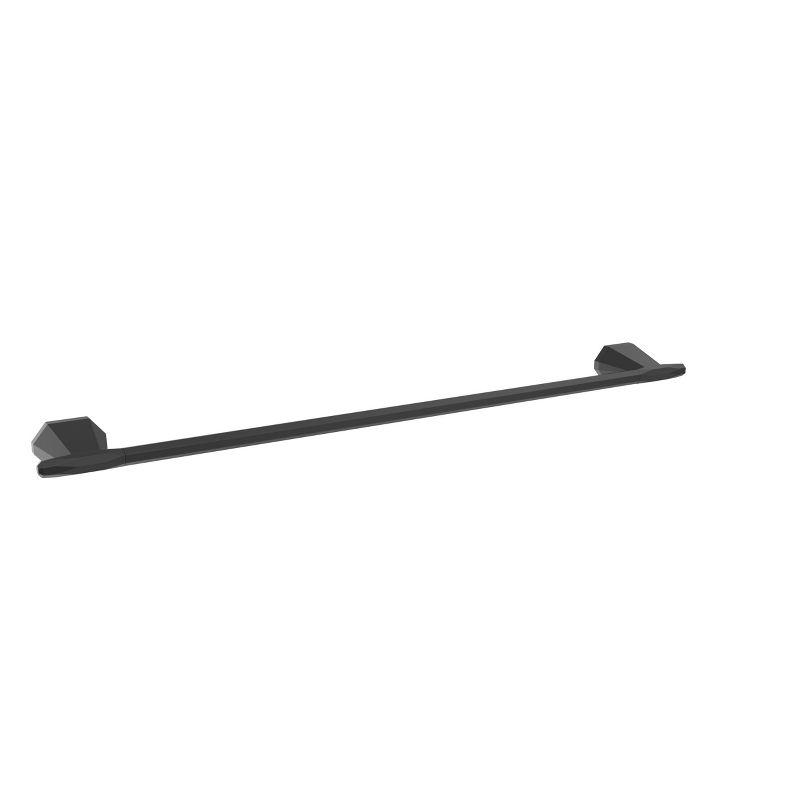 Amerock St. Vincent Matte Black 24 inch (610mm) Towel Bar