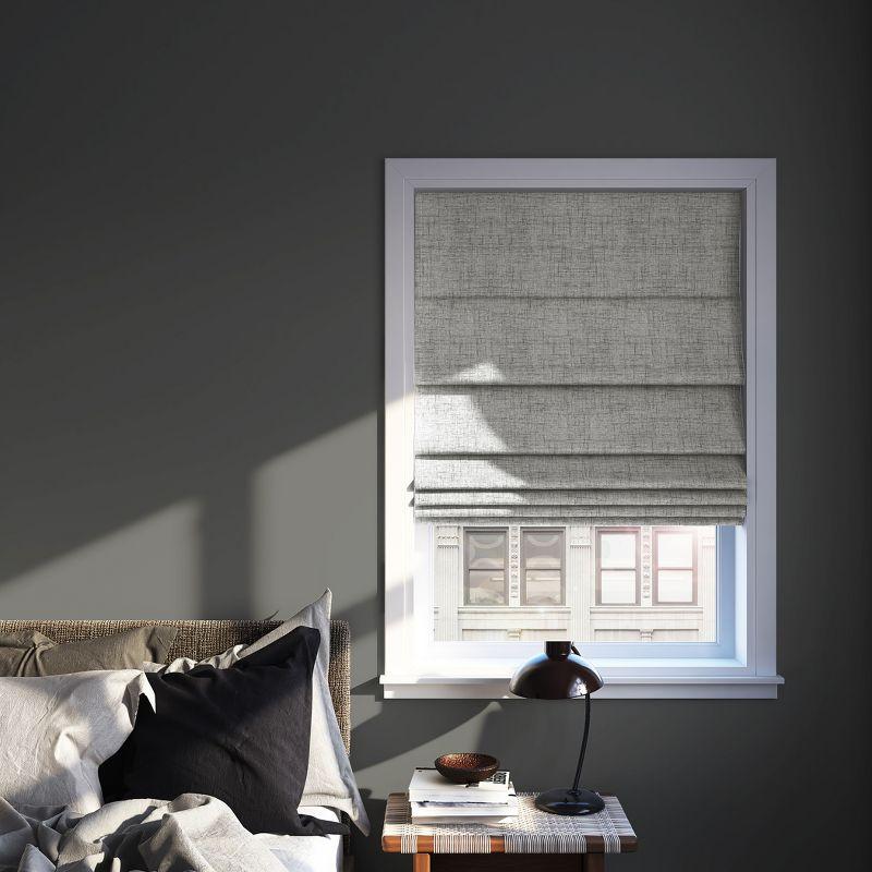 Sun Zero Sun Zero Thermal 100% Blackout Cordless Roman Shade