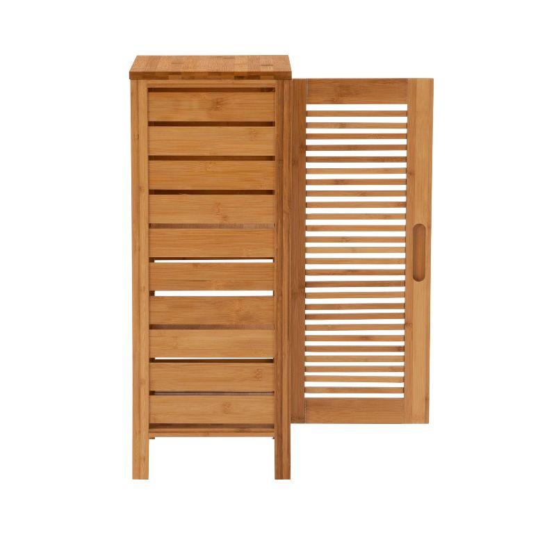 Bracken One-Door Floor Cabinet Natural - Linon